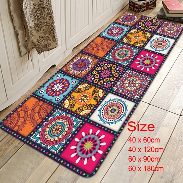 Rome Print Pattern Floor Mat