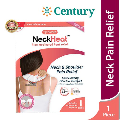 PS Love NeckHeat Pereda Nyeri Leher dan Pundak Alami / punggung bahu / pegal linu / kaku / kram otot