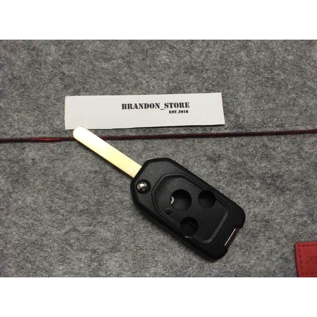 Honda Car Key Case Modify Flip Key Foldable Keyblade (2 Buttons/3 ...