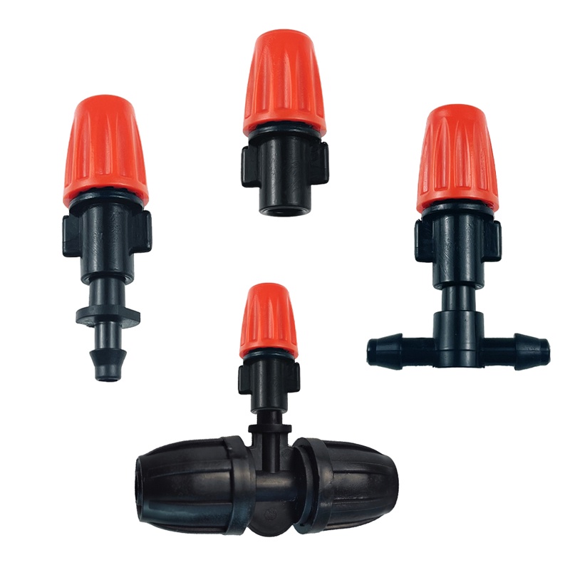 20 pcs Nozzle Misting Dripper Sprayer Micro Auto Drip Irrigation System Adjustable Atomizing