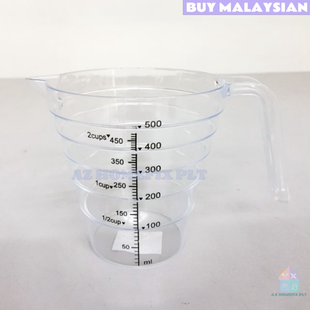 Measuring cup 500ml, both left and right-handed