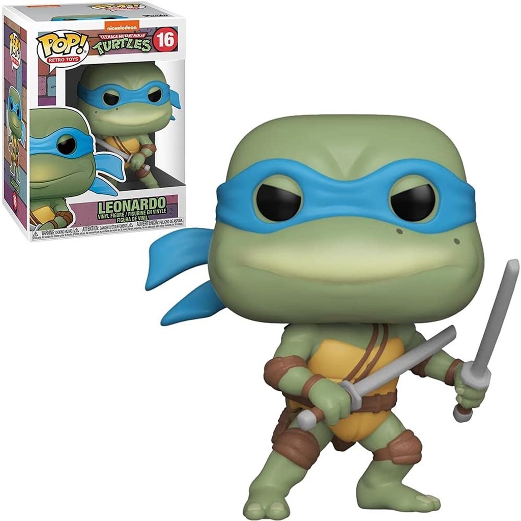 Funko POP! Retro Toys: Teenage Mutant Ninja Turtles - Leonardo | Shopee ...