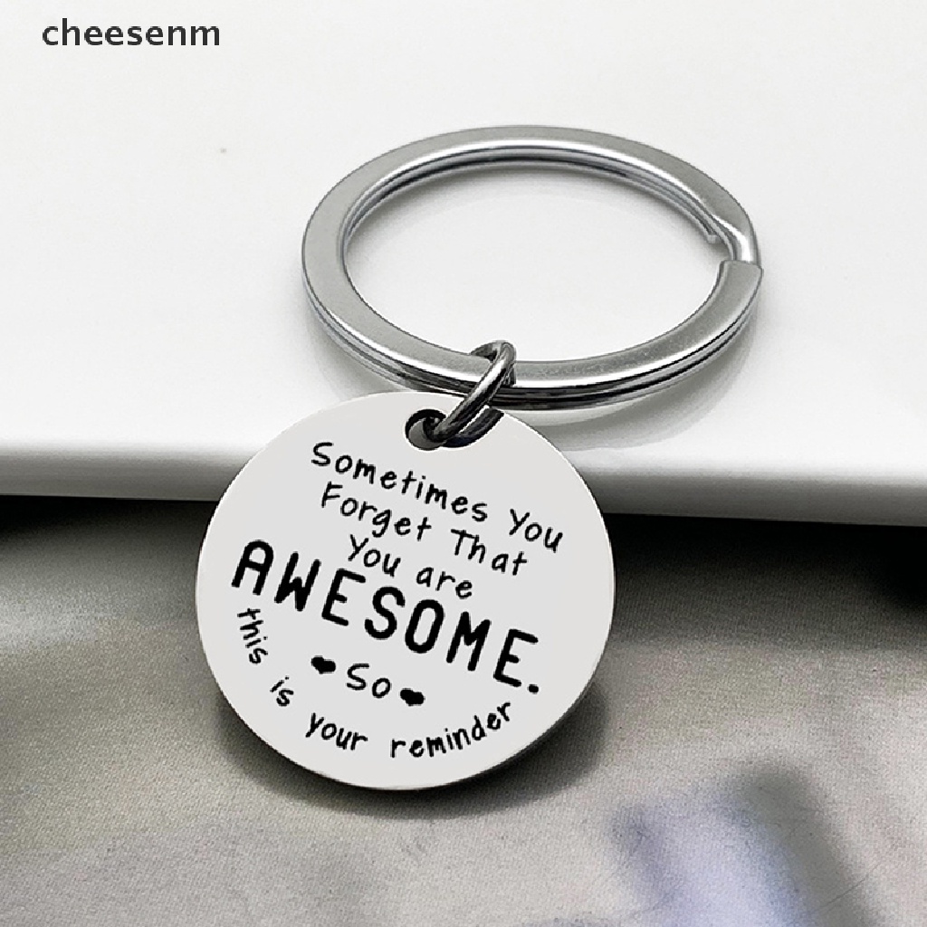 cheesenm Inspirational Keychain Best Friend Keychains Thanks Gift For ...