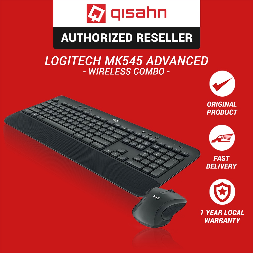 Logitech Mk545 Advanced Wireless Combo 920 008696 Shopee Singapore 8580