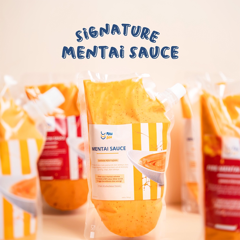 Mentai Sauce 1kg | Mentai Sauce Maudon Sauce (S Sauce, Sauce, Mentaiko ...