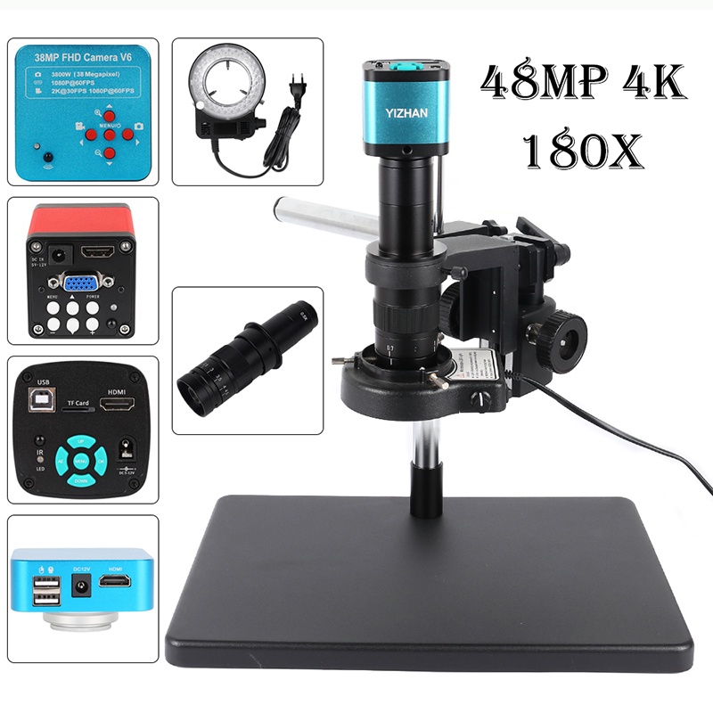 YIZHAN 48MP 4K Phone Repair Tool Microscope Camera Industry Digital