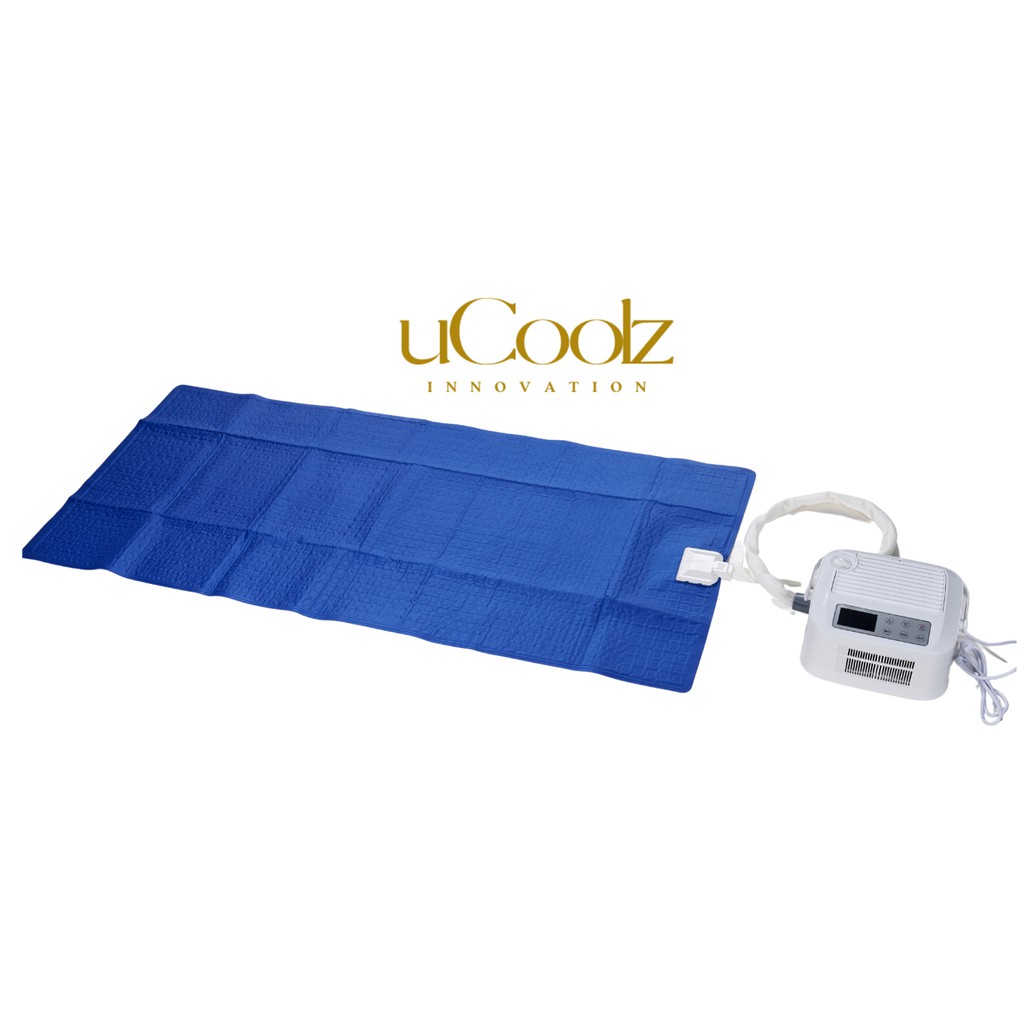 Electric cooling outlet pad for bed