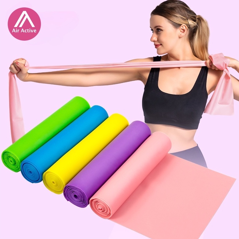 Yoga Tension Strap Fitness Exercise Elastic Band Sports Latex