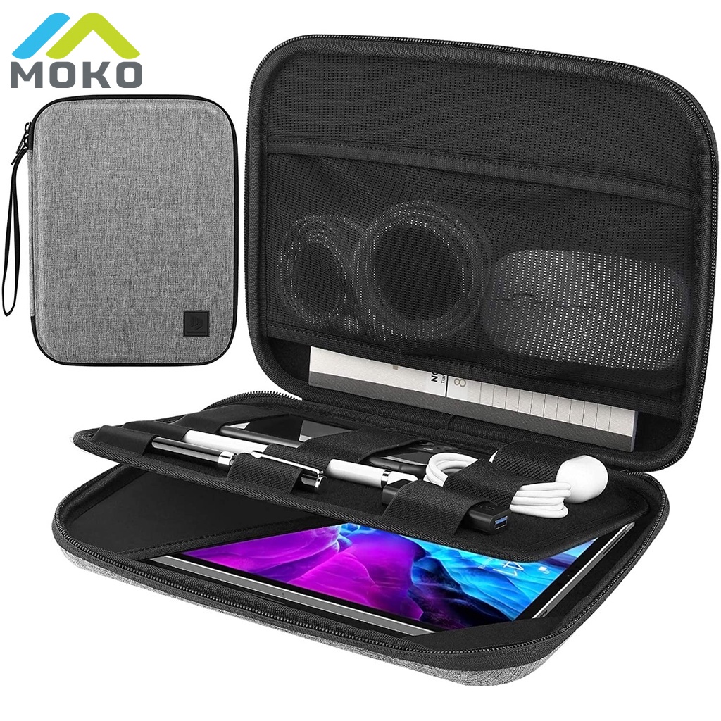 MoKo 911 Inch Tablet Sleeve Bag Hard EVA Carrying Business Portfolio