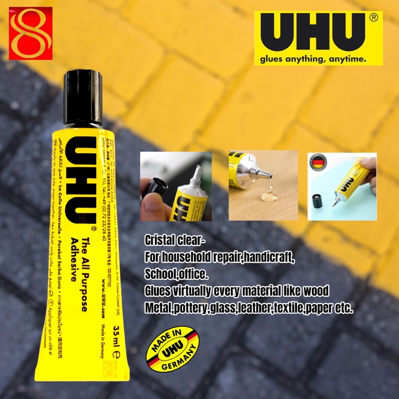 UHU all purpose adhesive glue/gel glue/glue stick Shopee Singapore