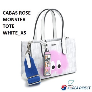 ROSA.K Cabas Rose Monster Tote S Bag in White