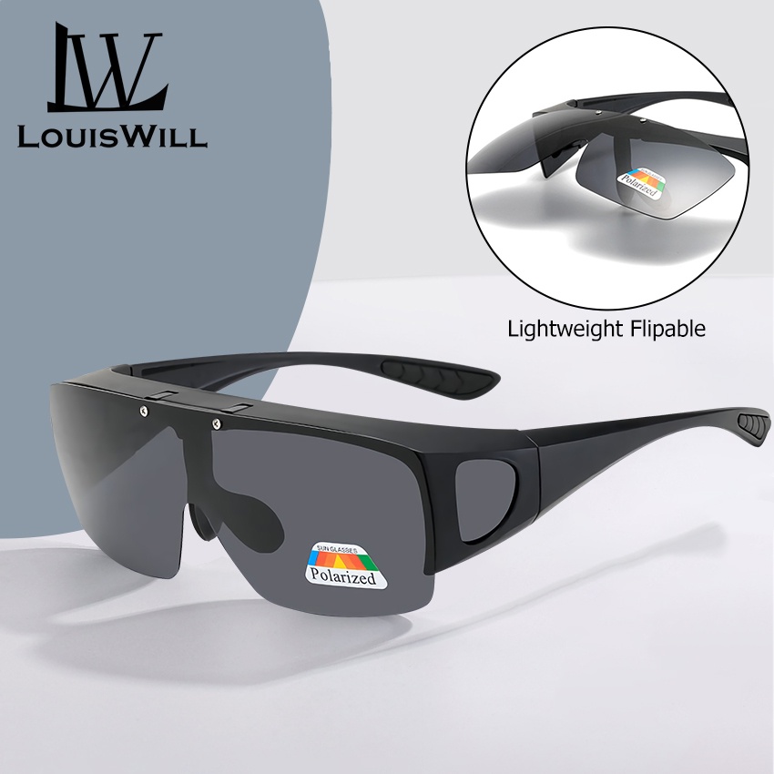 Louiswill Men Women Sunglasses Polarized Lenses Sunglasses Night Vision Driving Sunglasses Sport 