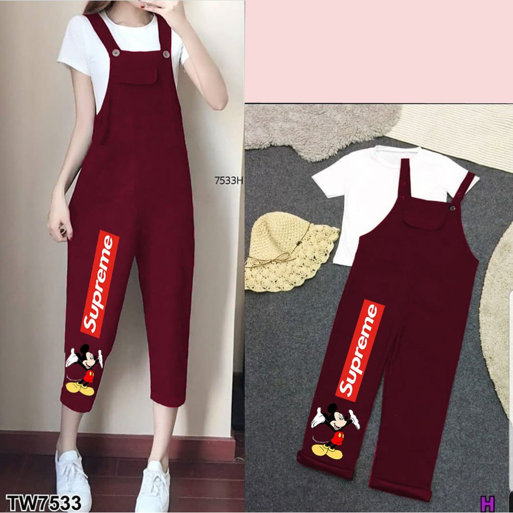 Supreme jumpsuit red 2025
