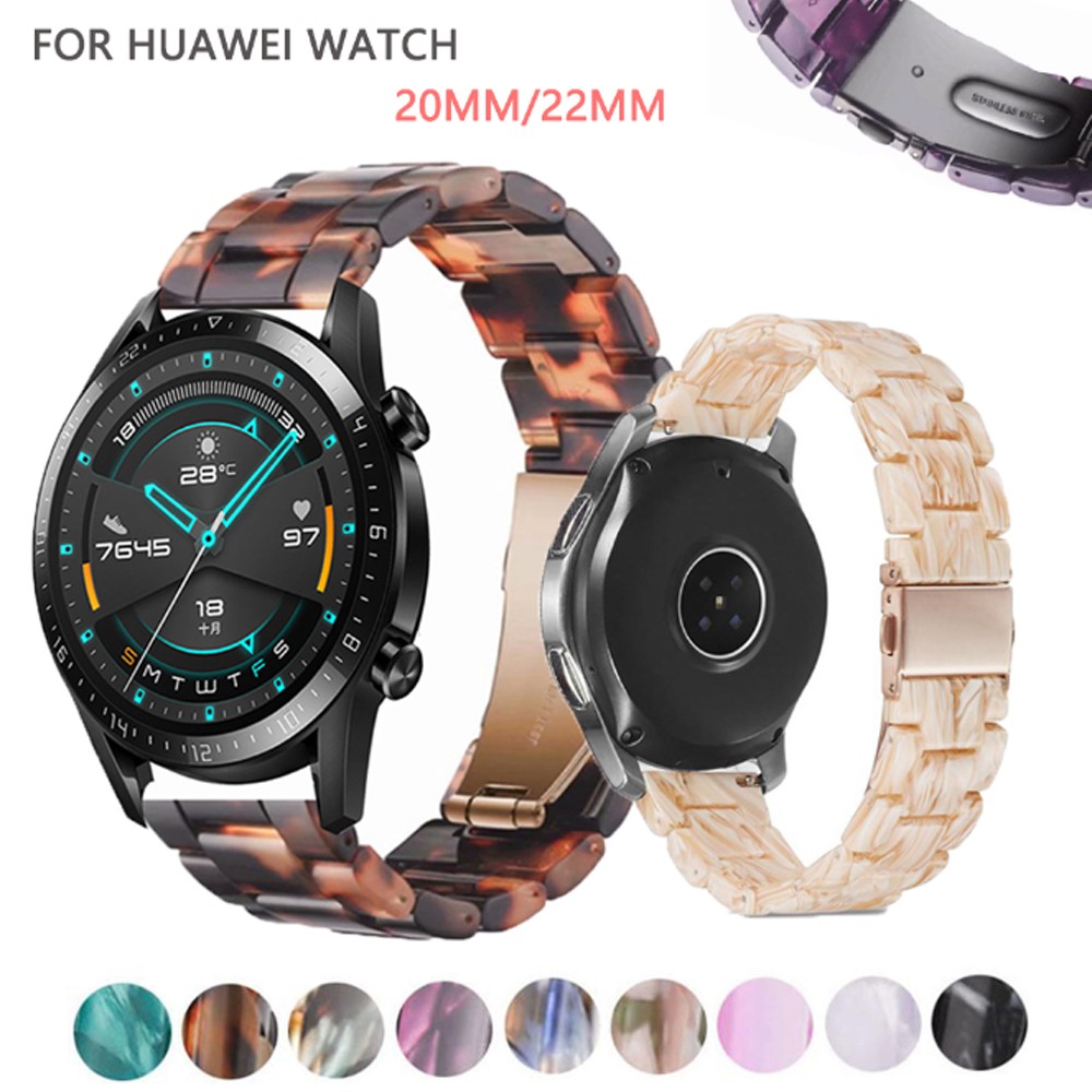 Resin Strap for Huawei Watch GT2 Pro 46mm 42mm Wrist Accessories