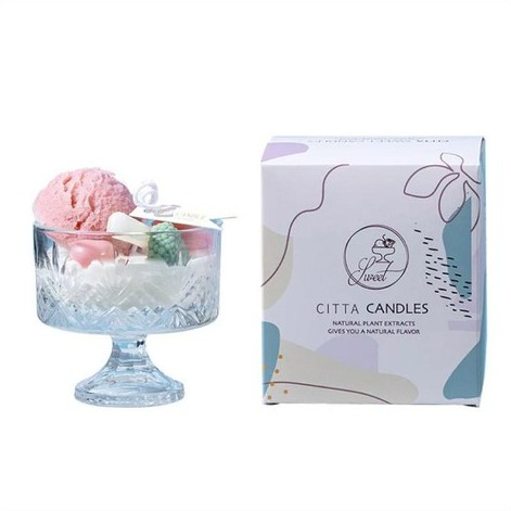 ? Gift ? Aroma Sensation Scented Ice Cream Candle.