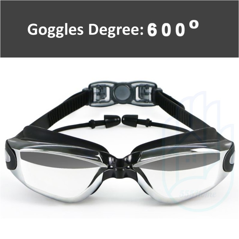 [SG Seller] Swim Goggles Degree / Anti Fog + UV Shield / Adult