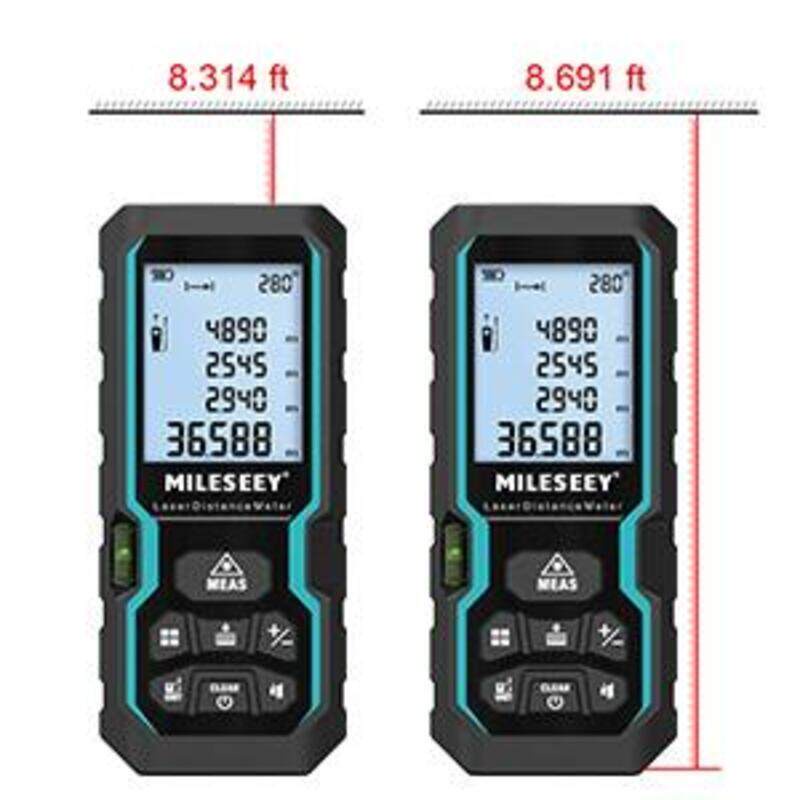 Télémètres laser 40m, étanche Ip40, 99 Données, Écran LCD Rétro-Éclairé