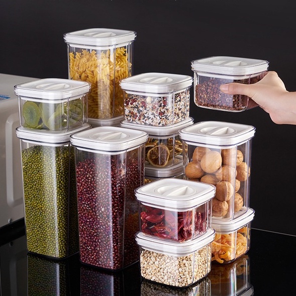 [SO} Airtight Food Container Storage Container with Vacuum Lock Sealed ...