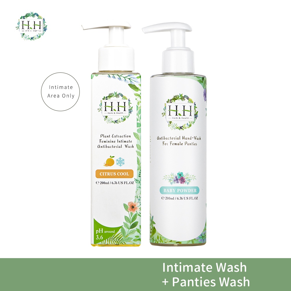 Intimate Antibacterial Wash (200ml) + HandWash (200ml) Shopee Singapore