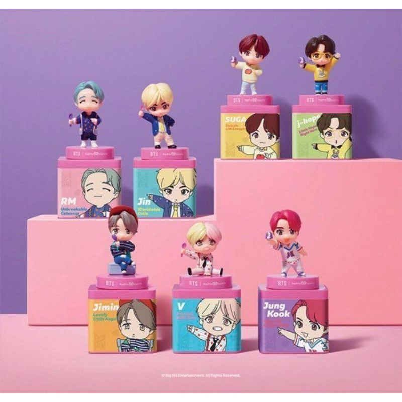 BTS TinyTAN BR Figure / Block Bora Bora Ice Cream | Shopee Singapore