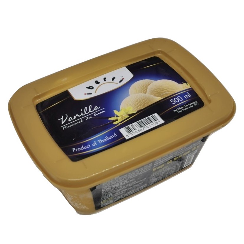 iberri Vanilla IceCream Tub 500ml | Shopee Singapore