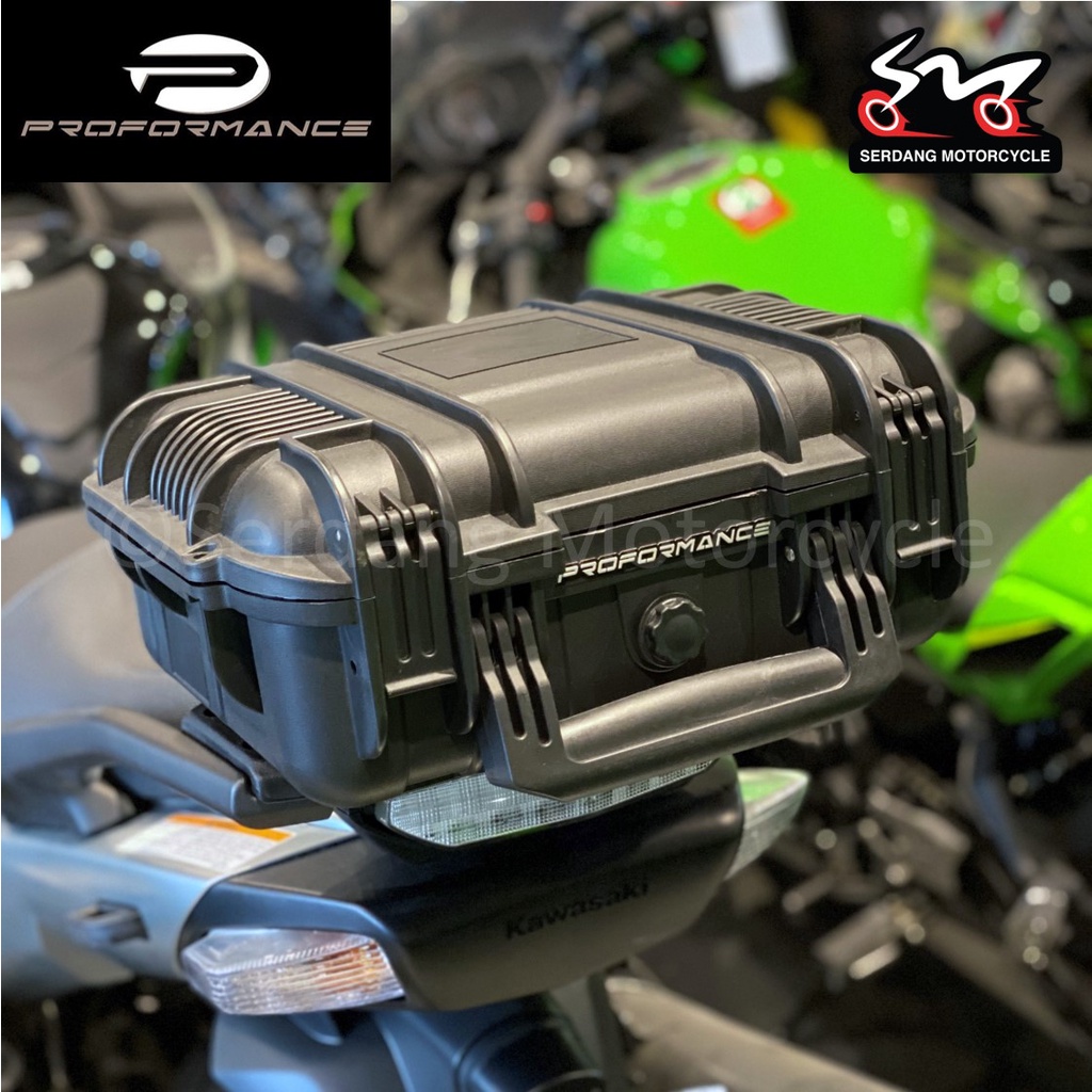 PROFORMANCE Safety Top Box Motorcycle Kotak Motosikal Waterproof Case ...