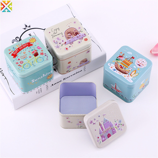 Mini Tin Box Sealed Jar Packing Boxes Jewelry Candy Box Small