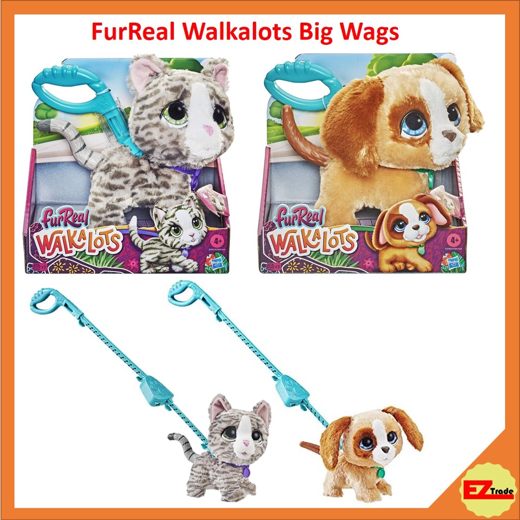 Hasbro Furreal Friends Walkalots Big Wags Kitty Puppy 3504 4780 Shopee Singapore