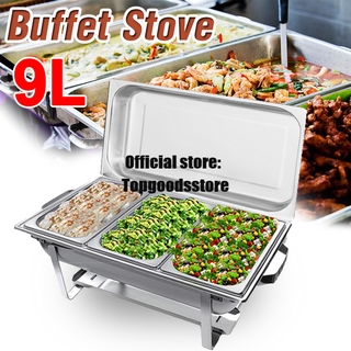 26cm Stainless Steel Catering Chafer Chafing Dish Set Buffet Party Food  Warmer