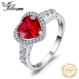 Red heart clearance ruby ring