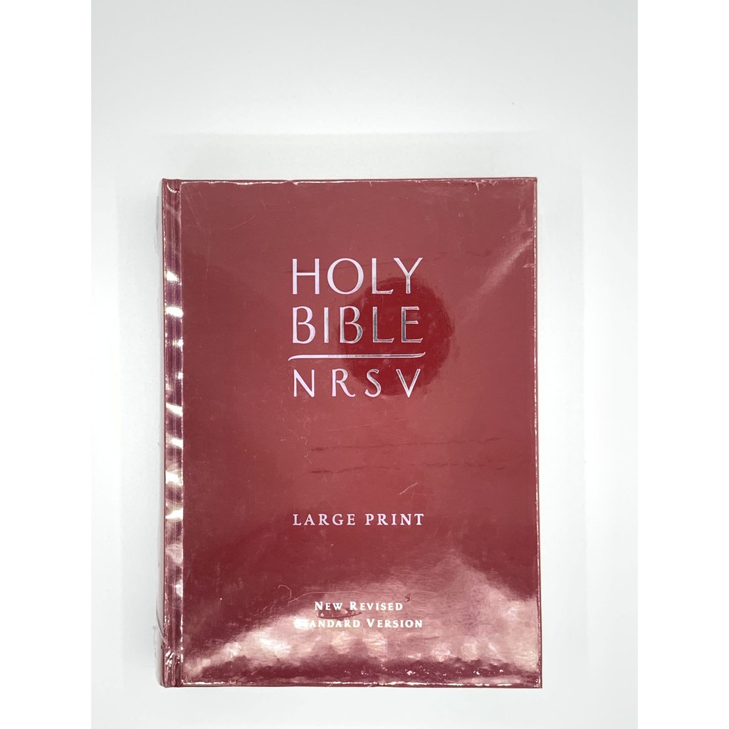 Bible NRSV, New Revised Standard Version, Large Print, Hard Cover,