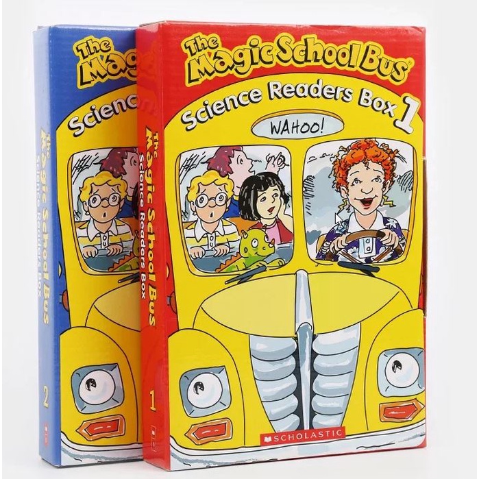 The Magic School Bus Science Reader Box 1 & 2 (20 books) | Shopee Singapore