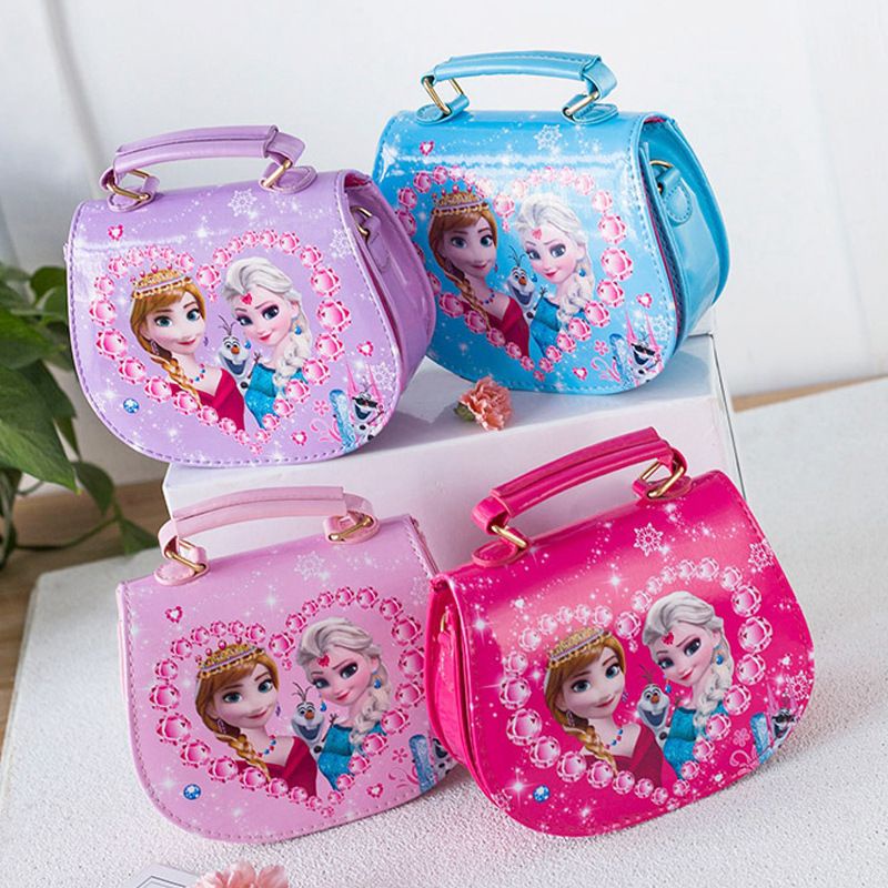 kids girl bag messenger bag cute Frozen princess shoulder bag new ...