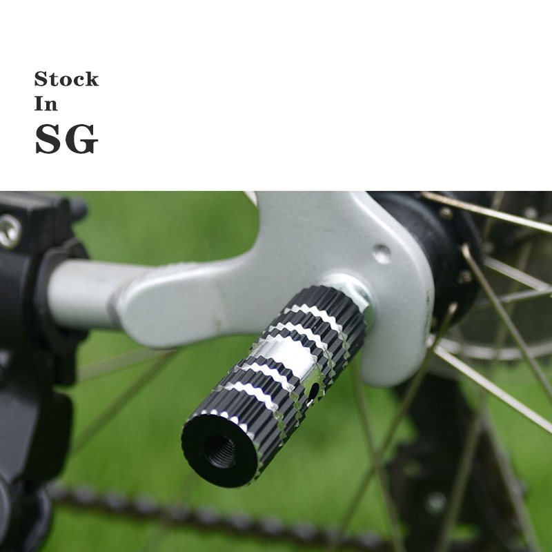 portsKnight Mountain Cycling Bike Bicycle Aluminum Alloy Foot MTB Pedals Front Rear Axle