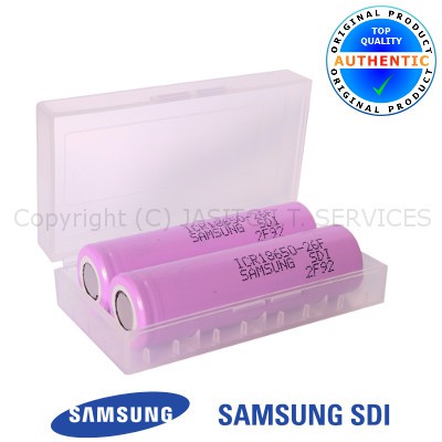 Authentic Samsung ICR18650 26F 2600 mAh (Twin pack) (Local Seller ...