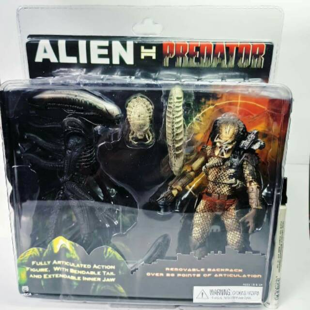 Neca Alien Vs Predator Toy Action Figure Alien Vs Predator Boxset About 