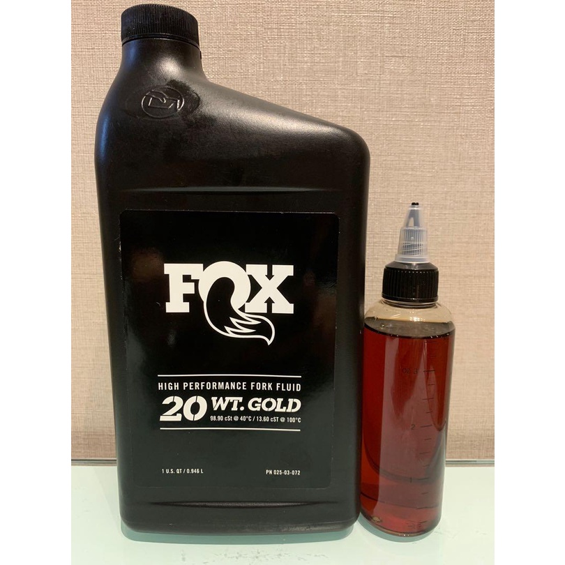 Fox 20WT Gold Racing Shock fork performance fluid Shopee Singapore