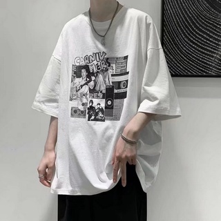 3D Tshirts For Men Vintage Casual T-shirt Street Fashion Men`s Monogram  Printed T Shirt Loose Shortsleeved Oversized Tops