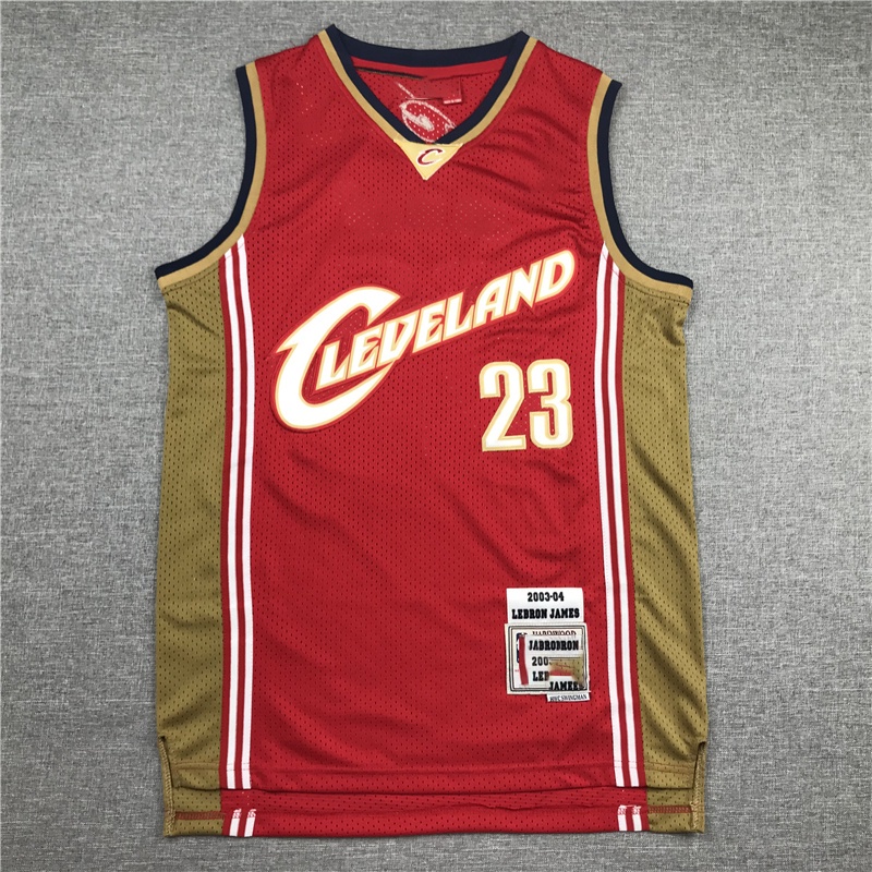 Cleveland Cavaliers No.23 LeBron James Jersey Embroidered Retro