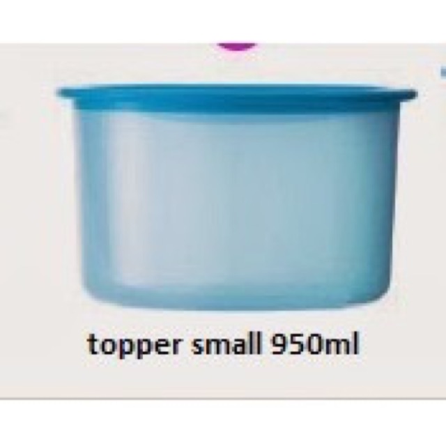 Tupperware topper small (1) 950ml | Shopee Singapore