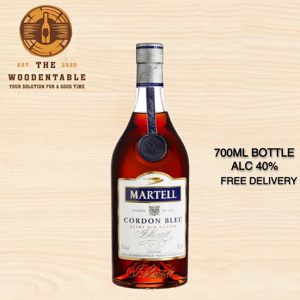 Martell Cordon Bleu Cognac with Gift Box 700ml | Shopee Singapore