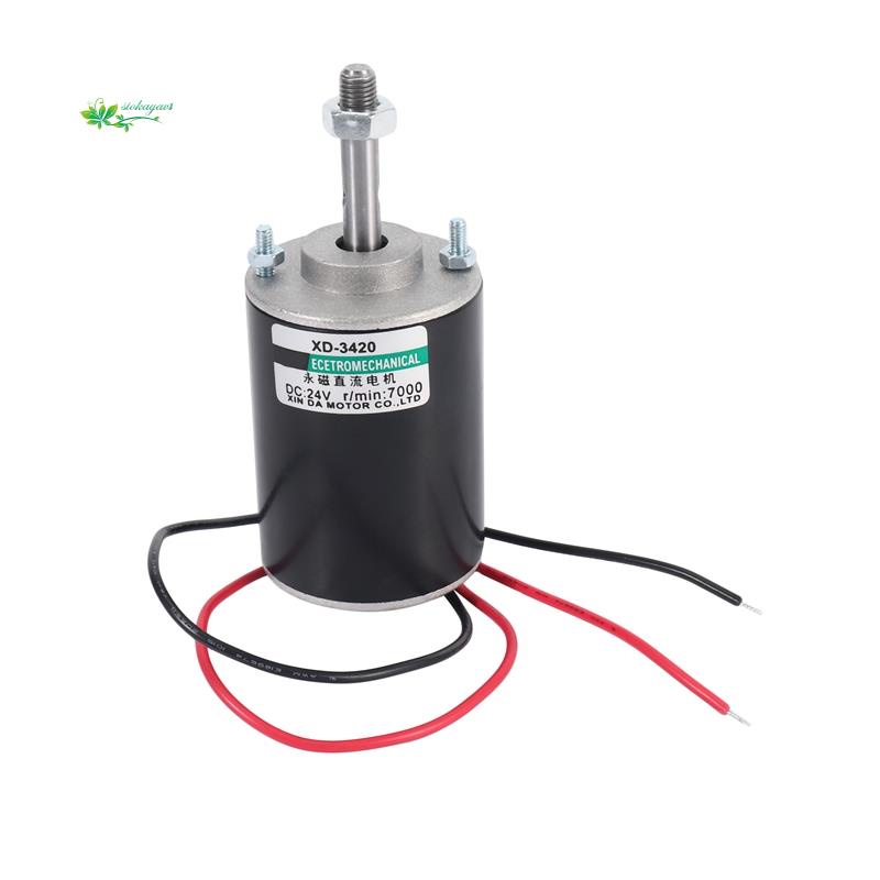 Xd 3420 30w High Speed Cw Ccw Permanent Magnet Dc Motor For Diy Generator Dc 12v 3000rpm