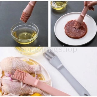 Basting Brush Silicone Pastry Baking Brush Large Grill BBQ Sauce Marinade  Meat Glazing Oil Brush Heat Resistant, Kitchen Cooking Baste Pastries Cakes