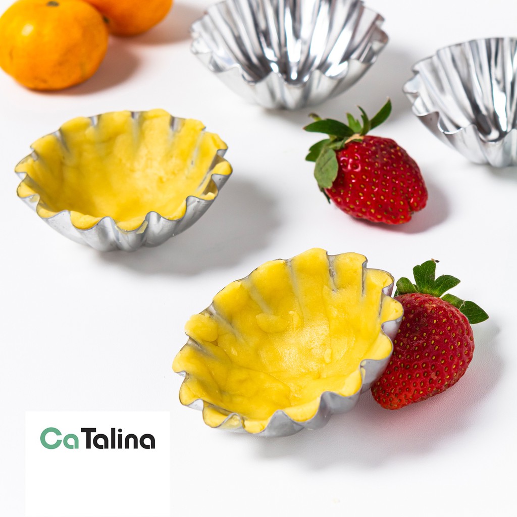 Cetakan Kue Mini Pie Susu Stainless - Gambar 3