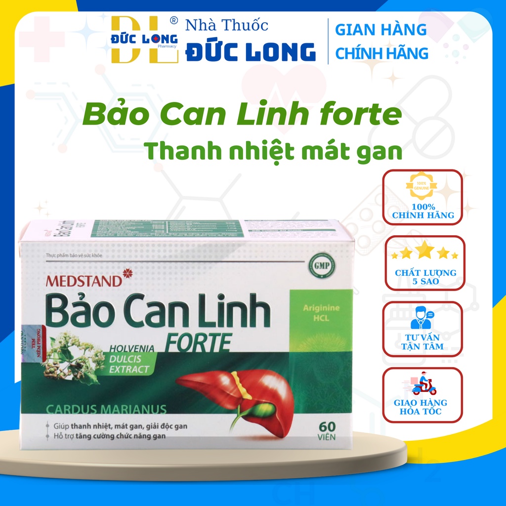 Bao CAN LINH FORTE Helps Support Heat, Cool The Liver, Detoxify The