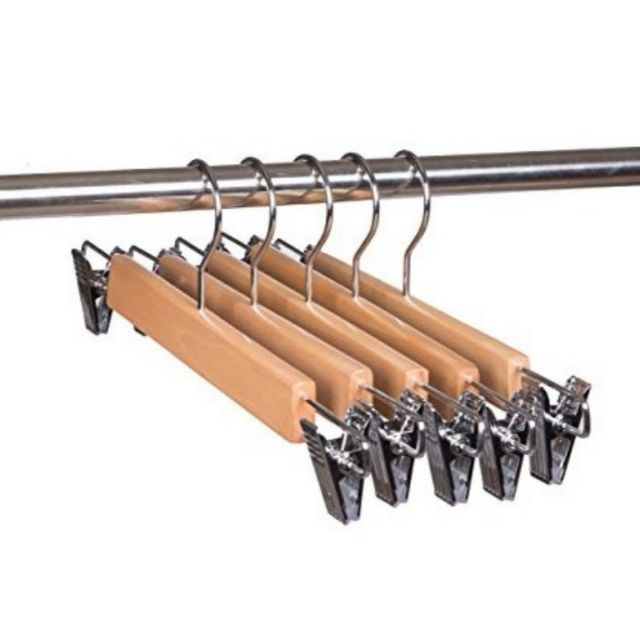 Metal clip hanger, hanger with clip, for Pants/Shorts/Skirts/Trousers