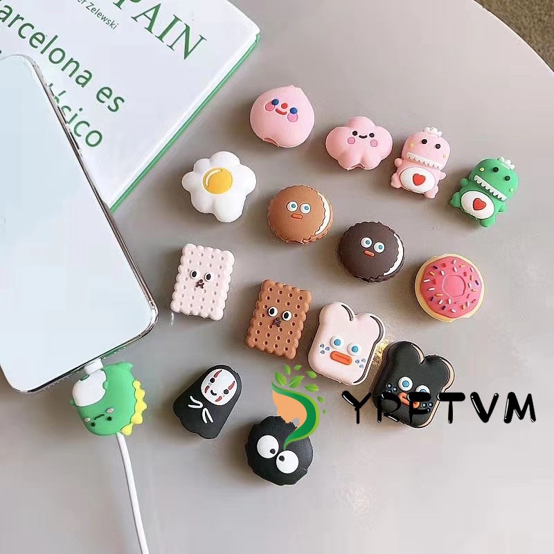 Korean Cute Cartoon Animal Cable Protector for Iphone Usb Cable Bite