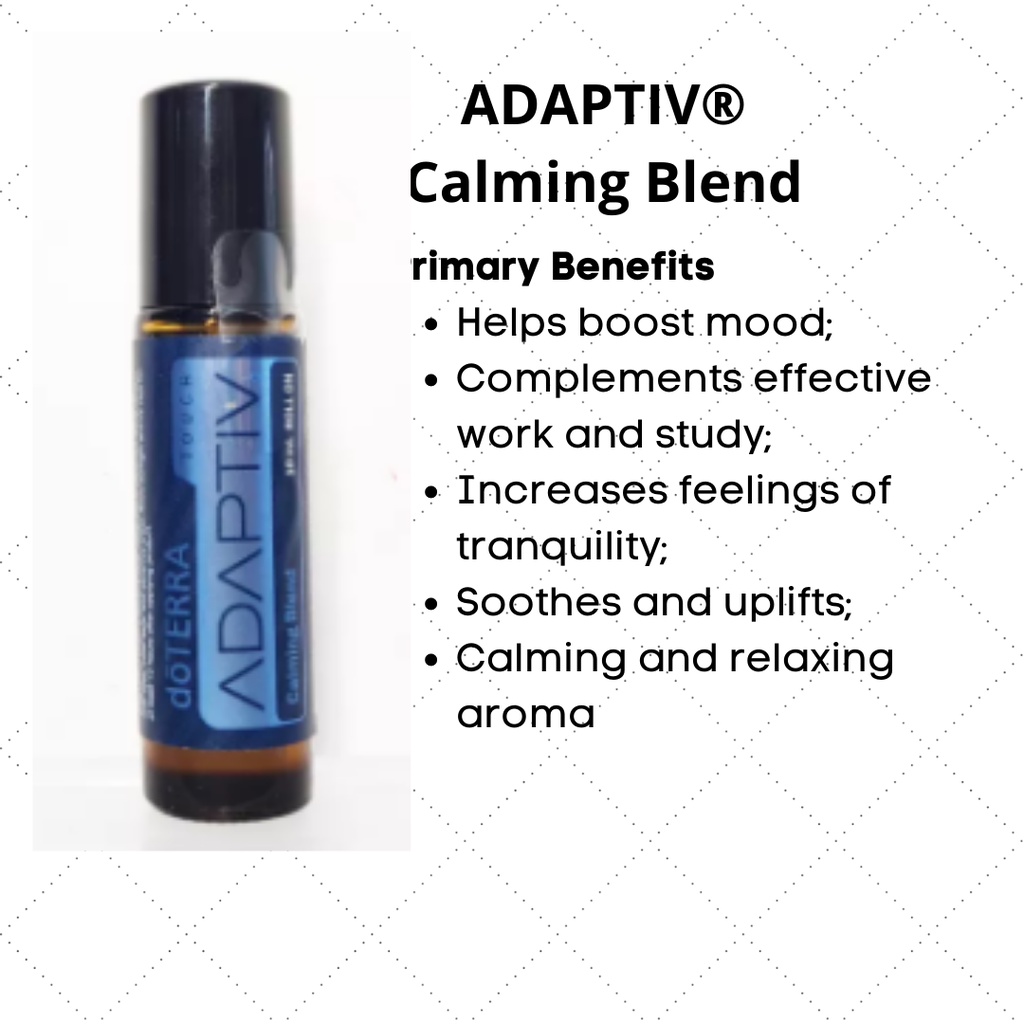 doTERRA Adaptiv Touch Calming Blend (10ml) Shopee Singapore
