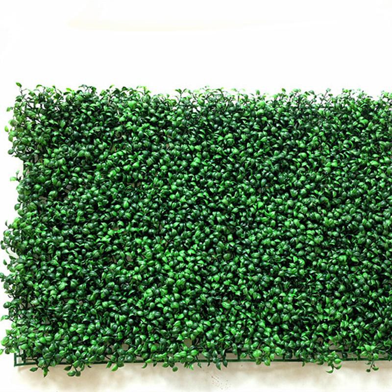 Artificial Boxwood Plant Carpet Grass Panel Topiary Wall Vertical