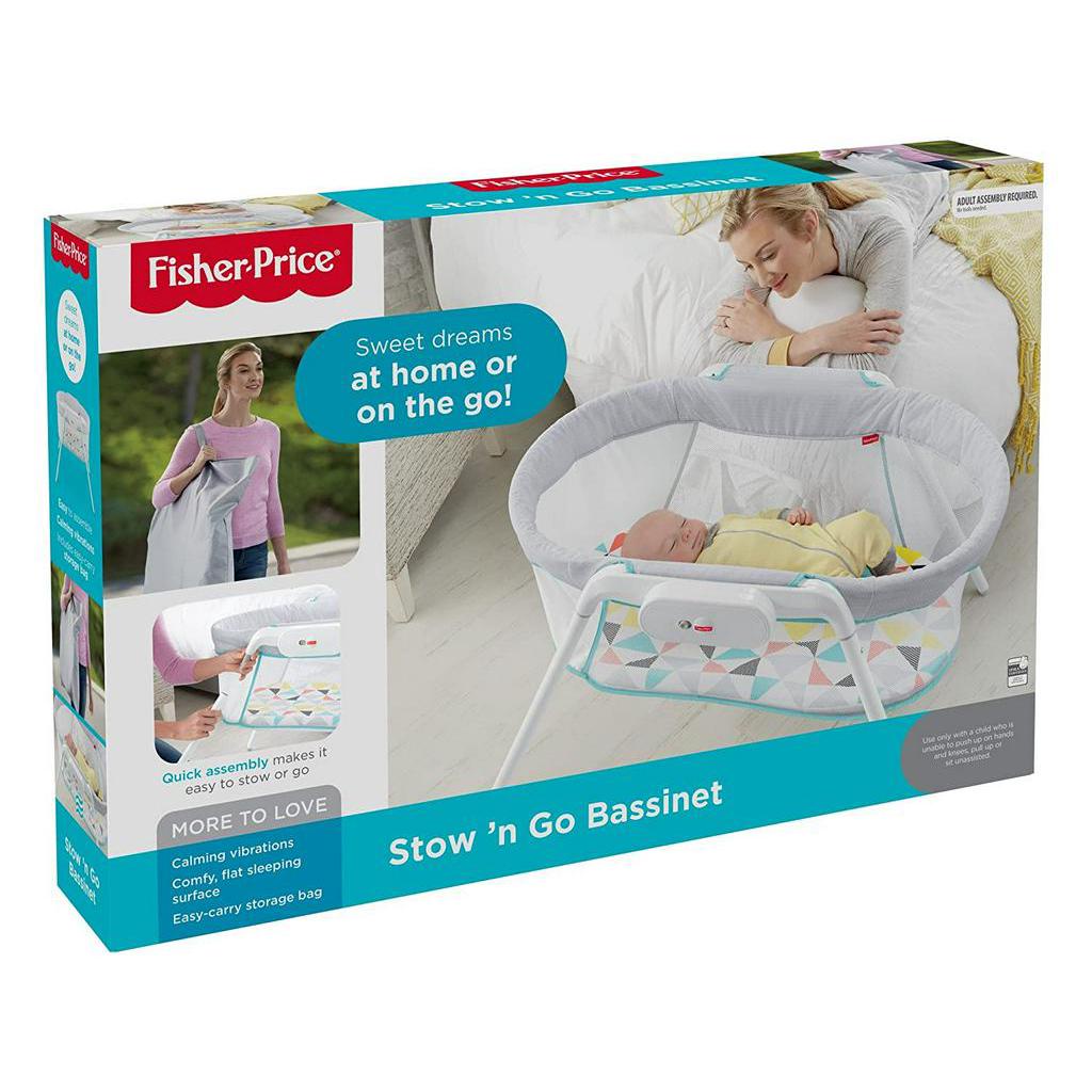 Fisher Price Stow and Go Bassinet Shopee Singapore